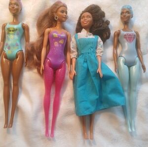 Fashion Doll Set with Colorful Outfits